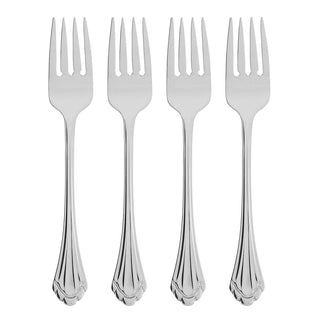 Oneida Marquette Salad Forks, Set of 4, 18/8 stainless steel