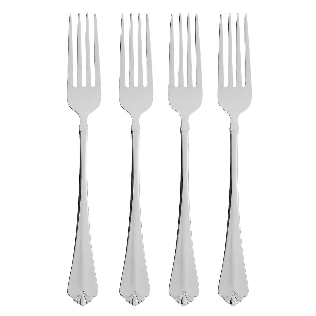 Oneida Juilliard Dinner Forks, Set of 4, 18/10 stainless steel