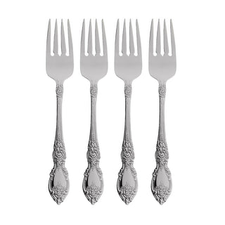 Oneida Wordsworth Salad Forks, Set of 4, 18/0 stainless steel