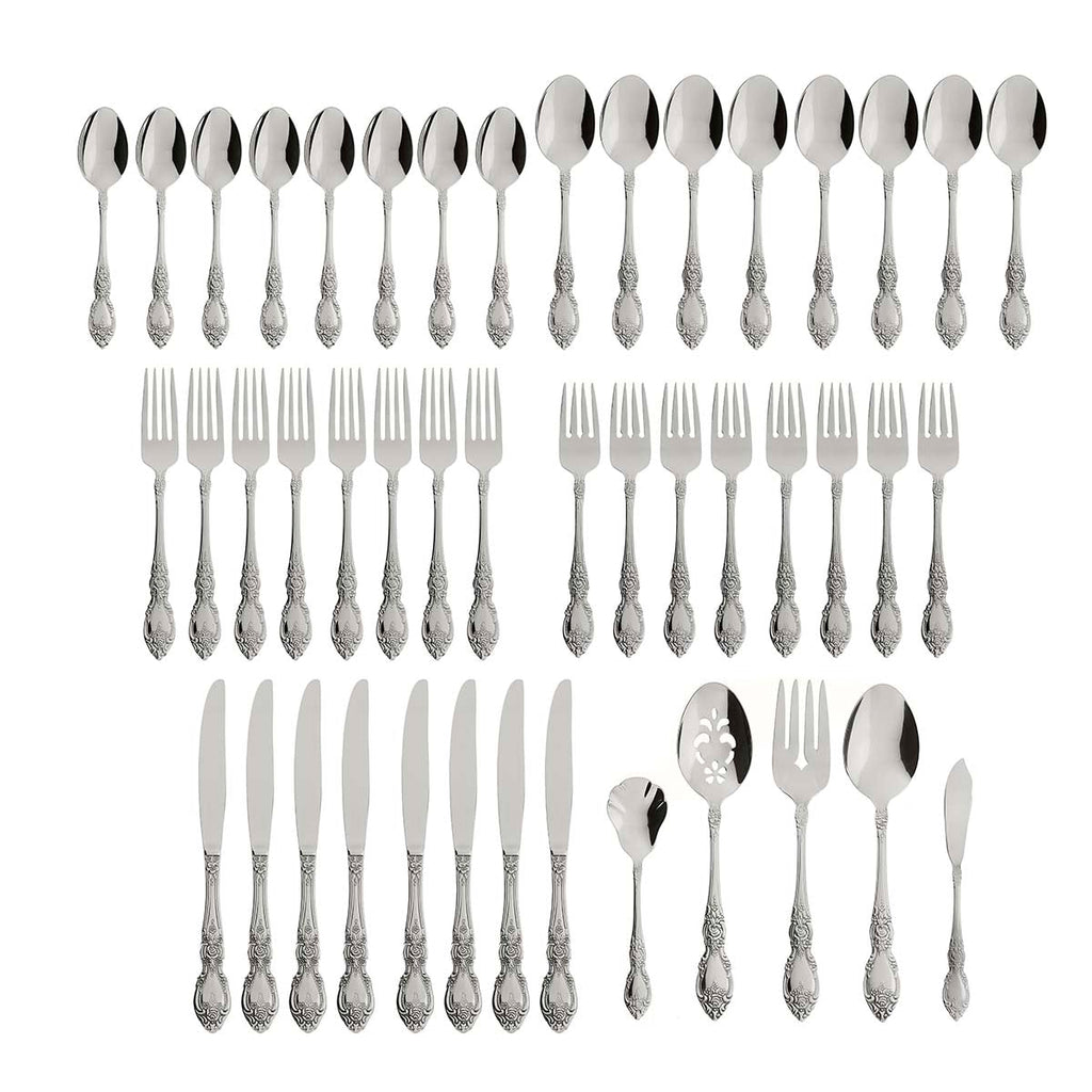 Oneida Wordsworth 45-Piece Flatware Set, 18/0 stainless steel (view 3)