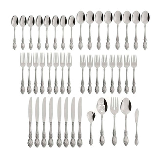Oneida Wordsworth 45-Piece Flatware Set, 18/0 stainless steel (view 3)