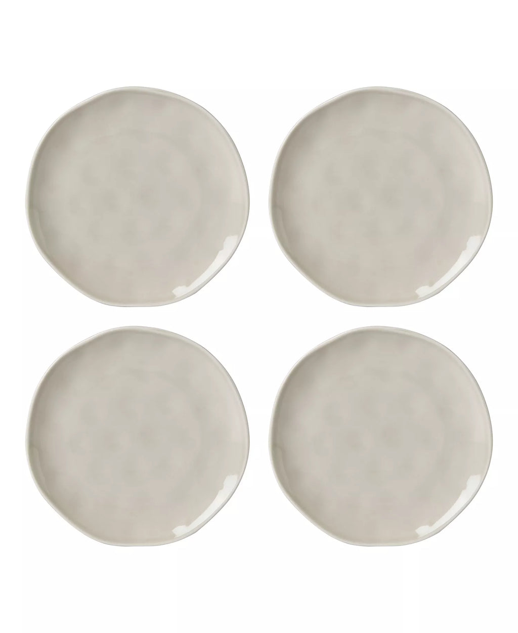 Lenox Bay Colors Grey Accent Plates, Set of 4, porcelain