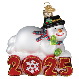 2025 Snowman Ornament – Cute Holiday Décor for Christmas Tree