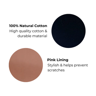 Couture Jewelry Roll, Medium – Black