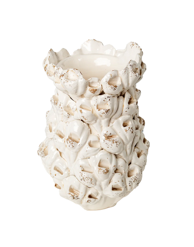 Les Fleur Tulip Vase in Ivory | Elegant 11