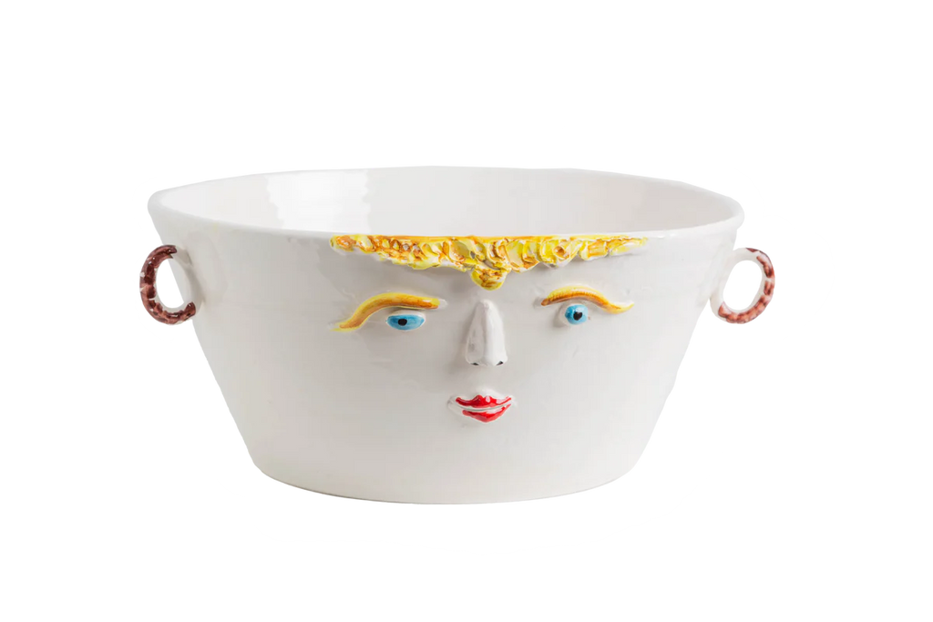 Female Decorated Vase / Ice Bucket