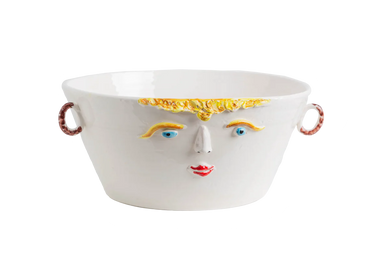 Female Decorated Vase / Ice Bucket