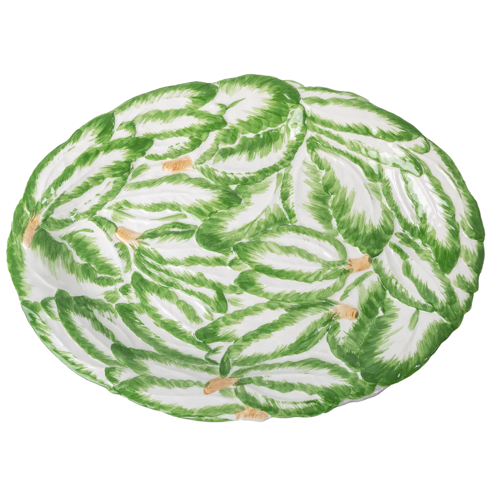 Compagnia Dessert/Dinner/Cheese Plate, Pink/Green