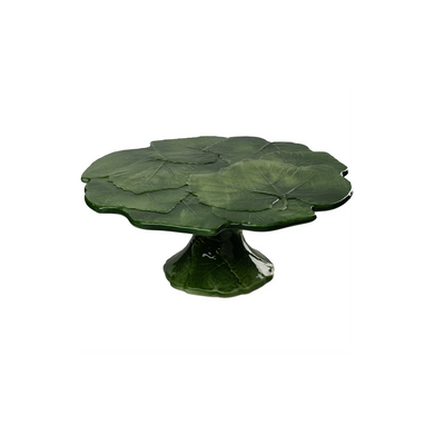 Compagnia Green Cake Plate, Small/Medium/Large