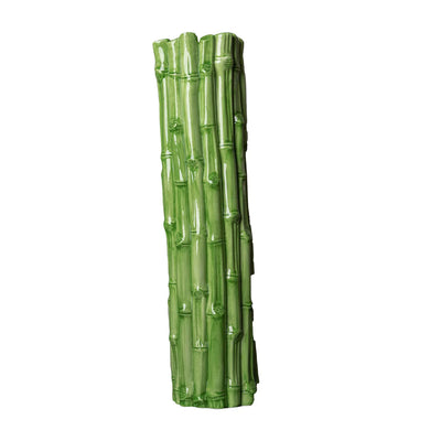 Bamboo All Around Vase, Green, Small/Medium/Large