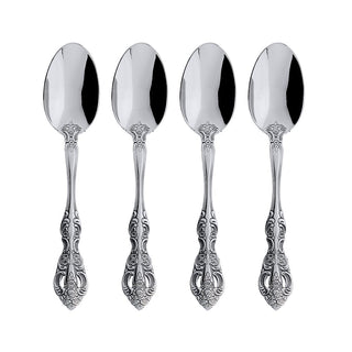 Oneida Michelangelo Teaspoons, Set of 4, 18/10 stainless steel