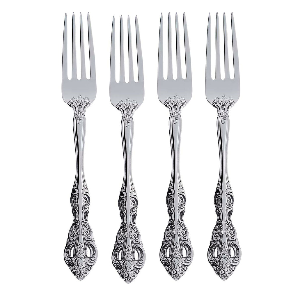 Oneida Michelangelo Dinner Forks, Set of 4, 18/10 stainless steel