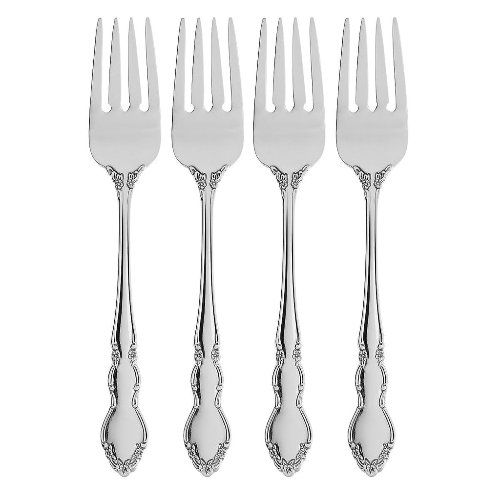 Oneida Dover Salad Forks, Set of 4, 18/10 stainless steel
