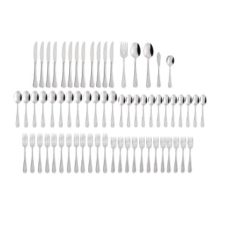 Oneida Flight 65-Piece Flatware Set, 18/0 stainless steel (view 3)