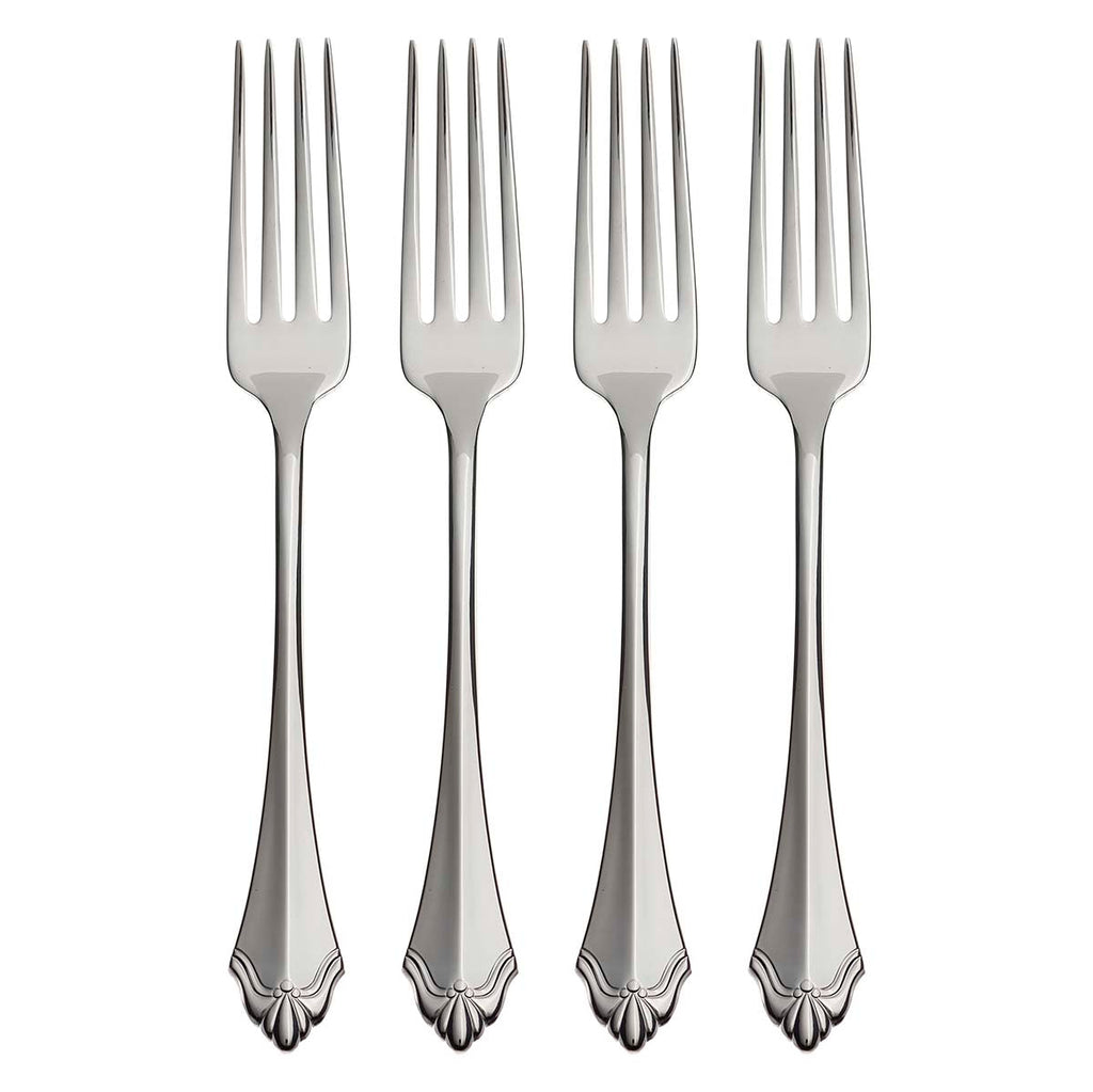 Oneida Kenwood Dinner Forks, Set of 4, 18/10 stainless steel