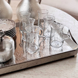 Nourhan - Tea Set (19-Pc) - Silver