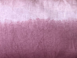 Linen Lumbar Ombre Throw Pillow – Handwoven Home Decor