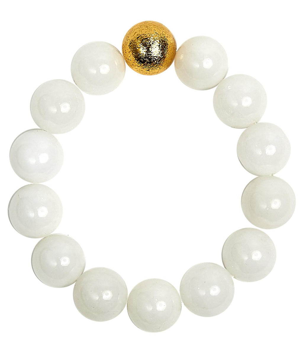 Georgia Beaded Bracelet - Quartz (6 New Colors)