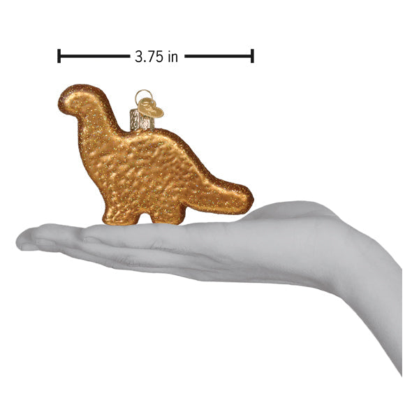 Cute Dino Chicken Nugget Ornament – Fun Christmas Tree Decoration