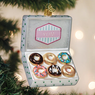 Box of Donuts Ornament – Sweet Holiday Decoration for Donut Lovers