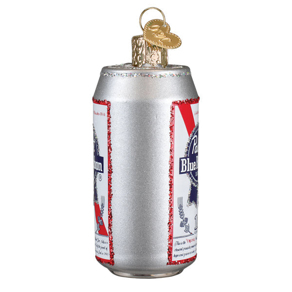 Pabst Blue Ribbon Beer Can Ornament – Unique Holiday Décor for Beer Lovers