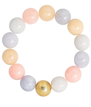 Georgia Beaded Bracelet - Quartz (6 New Colors)
