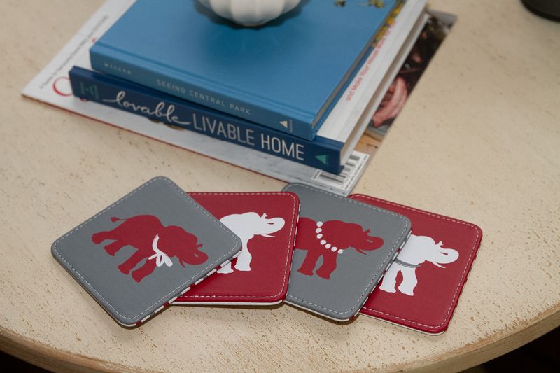 Spirit Elephant Coasters – Set of 4