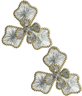 Kaia - Raffia Flower Earring