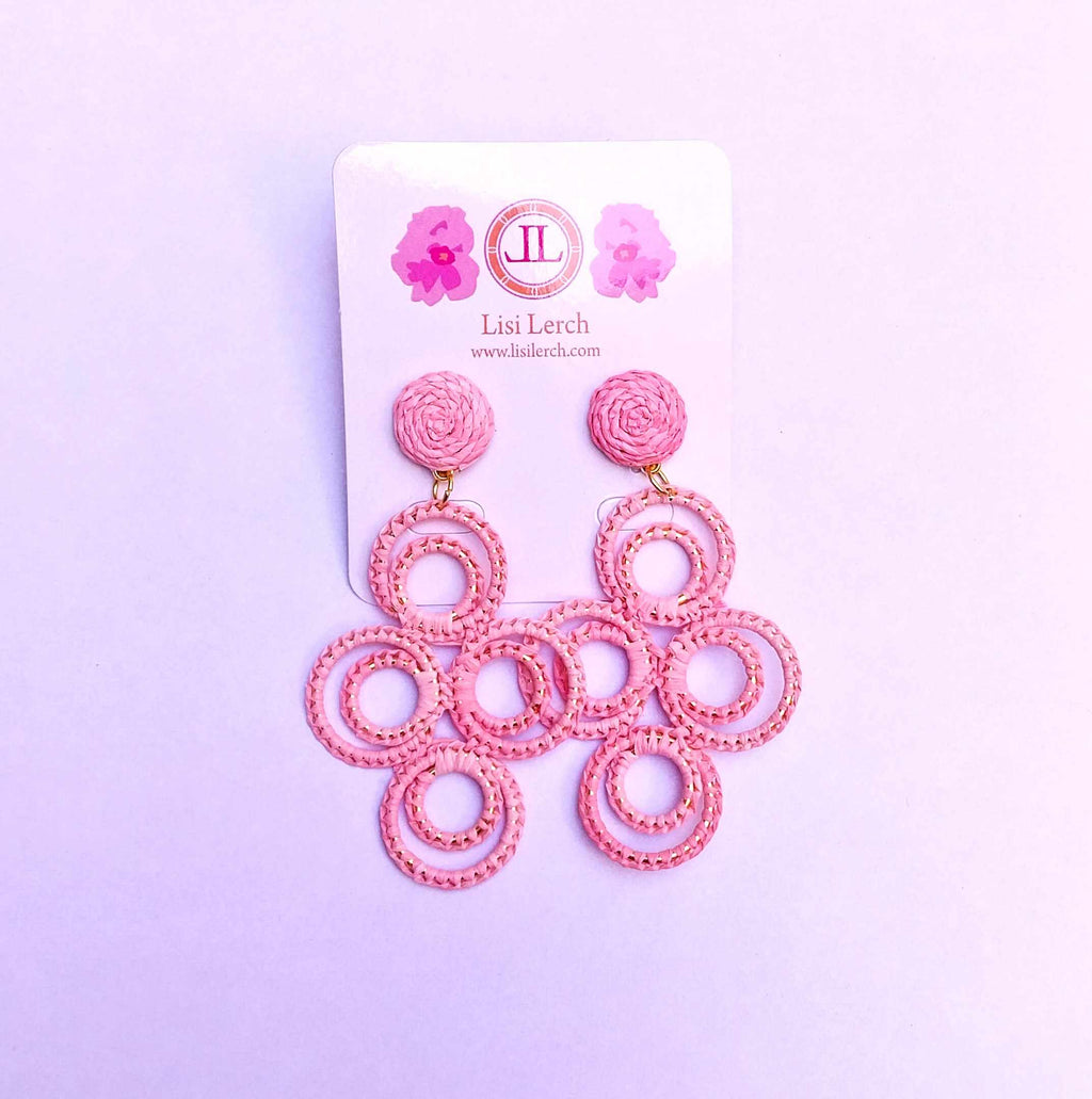 Chloe Raffia - Drop Earring