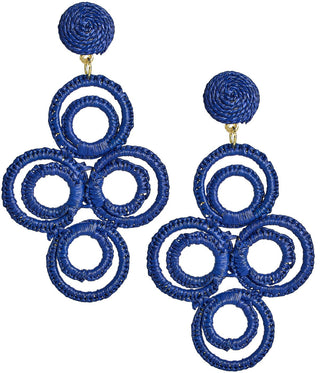 Chloe Raffia - Drop Earring