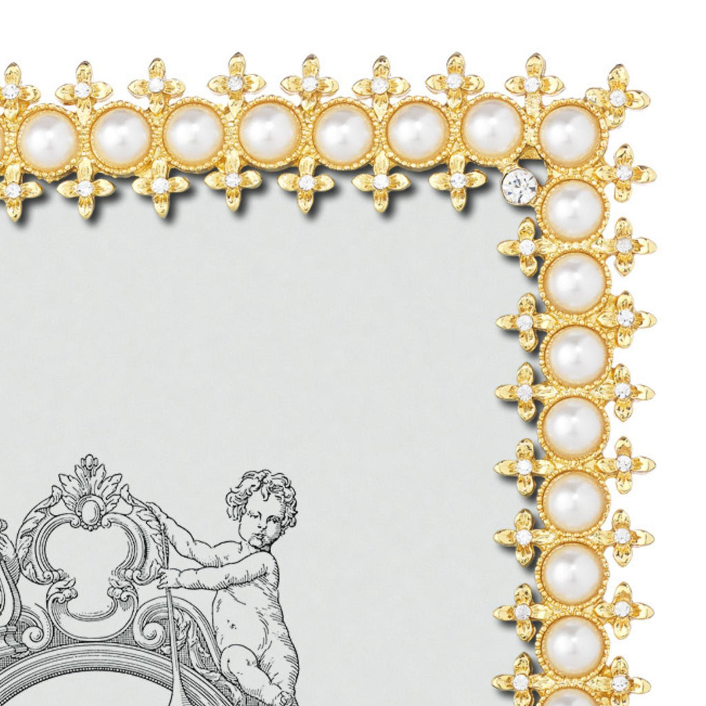 Crystal & Pearl Picture Frame