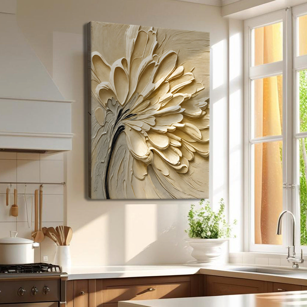 Flower Splatter Wall Art