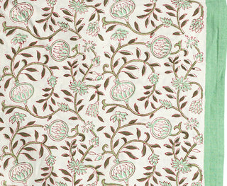 Cabana Napkin - Set of 8 and Tablecloth, Pink Pomegranate