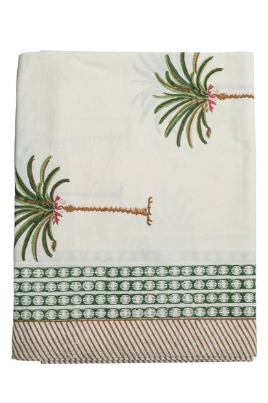 Cabana Napkin - Set of 8, and Tablecloth, Palms