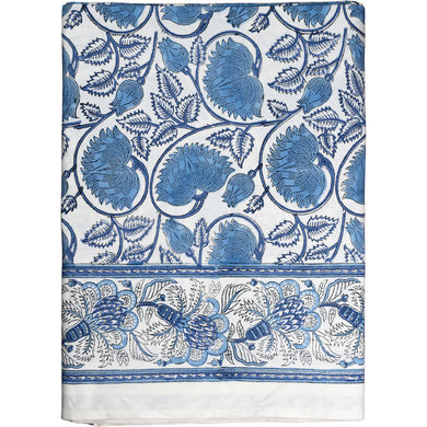 Cabana Napkin - Set of 8, and Tablecloth, Blue Meadow