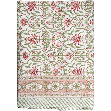 Cabana Napkin - Set of 8, and Tablecloth,  Le Jardin