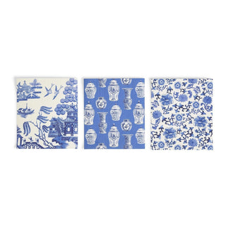 Chinoiserie Biodegradable Kitchen Cloth – Eco-Friendly Multipurpose Cleaning Cloth