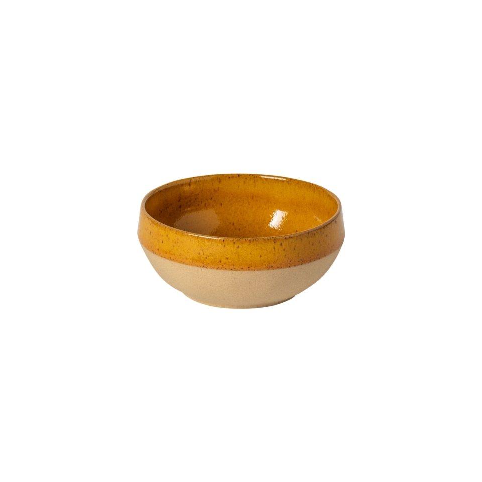 COSTA NOVA – Casafina Marrakesh Soup / Cereal Bowl, Blue/Yellow – Vibrant Handcrafted Stoneware Bowl