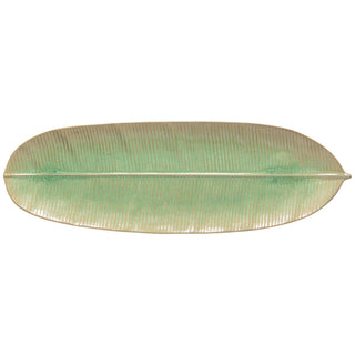 COSTA NOVA – Casafina Marrakesh Banana Leaf – Decorative Ceramic Banana Leaf Platter