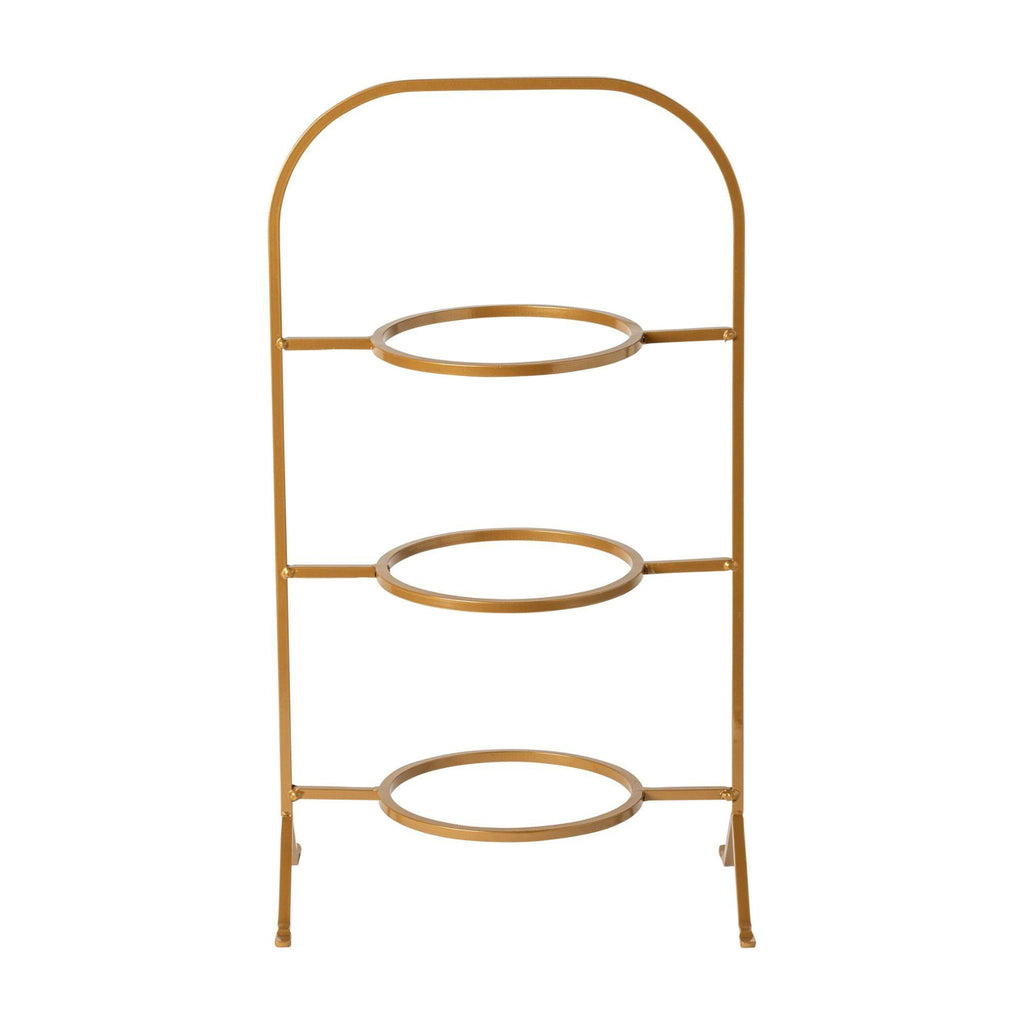 COSTA NOVA – Casafina Marrakesh 3 Appetizer Plates Holder – Wooden Stand for Appetizer Plates