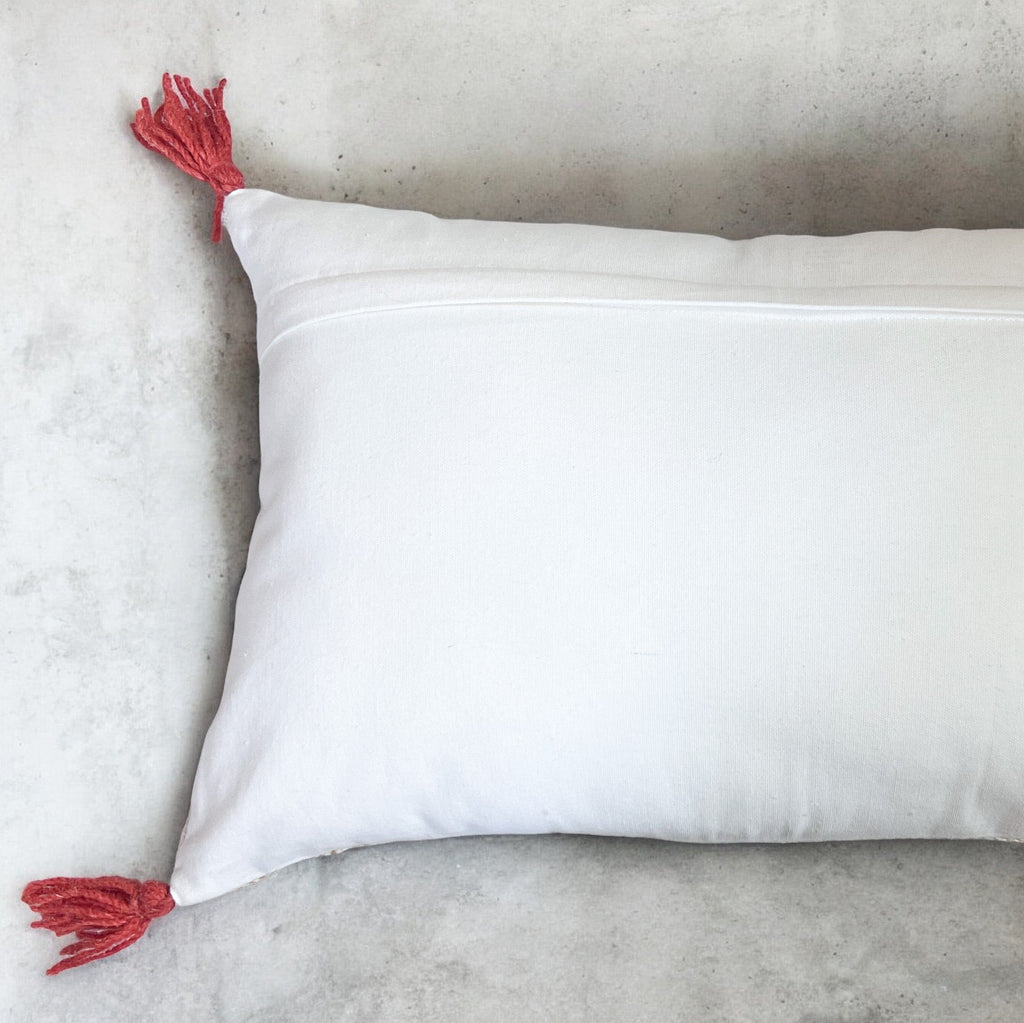 Hand Block Print Rectangular Throw Pillow – Artisan Cotton Home Decor