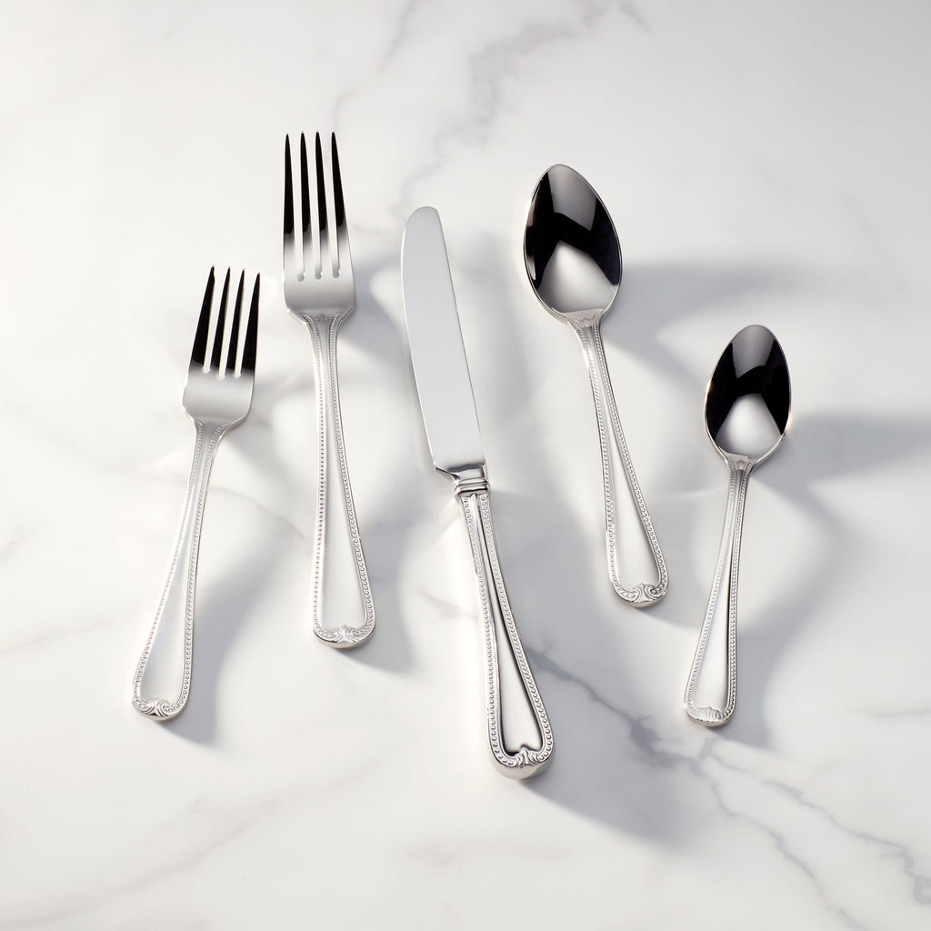 Lenox Vintage Jewel 5-Piece Place Setting, 18/10 stainless steel