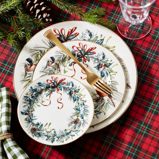 Lenox Winter Greetings Butter Plate, porcelain (view 3)