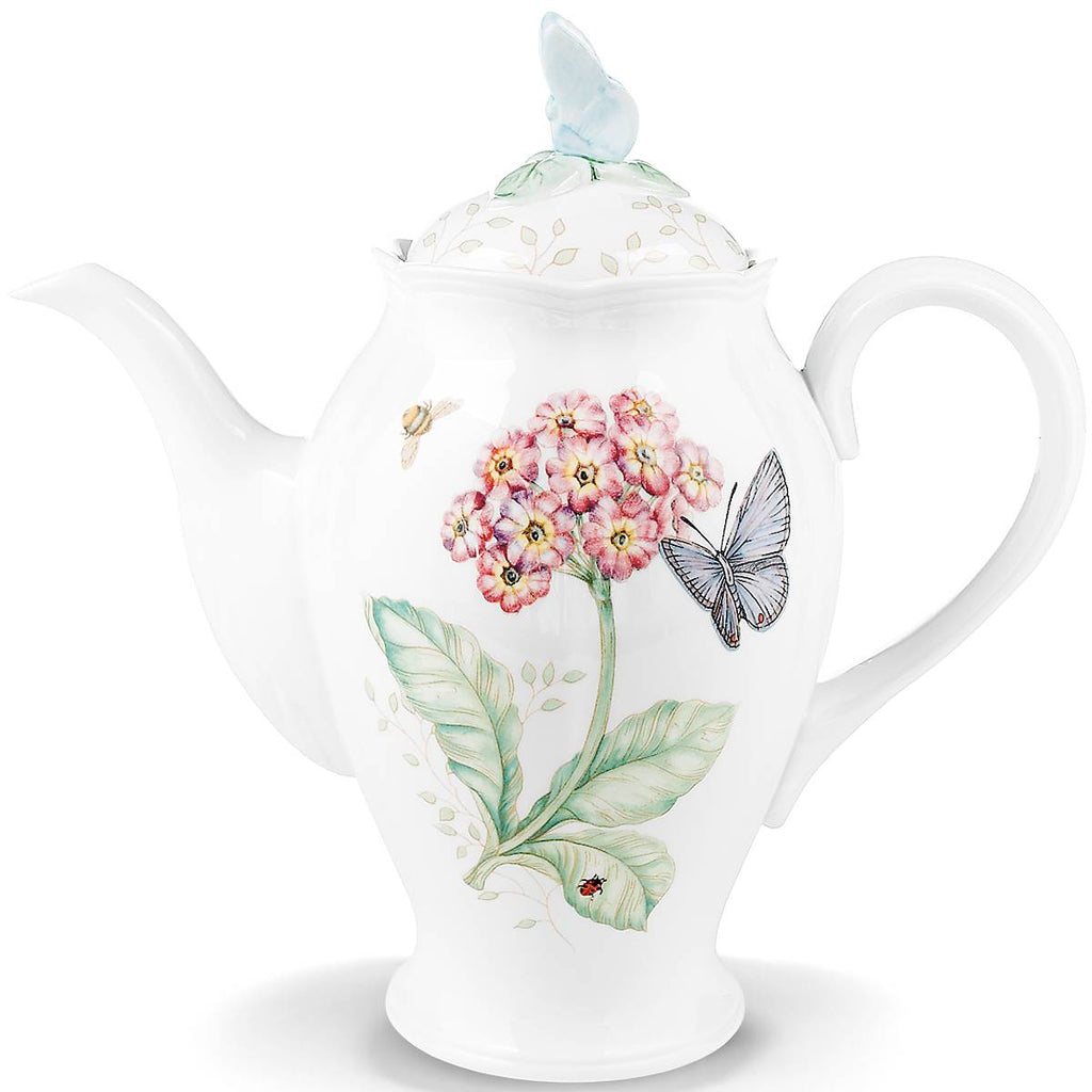 Lenox Butterfly Meadow Coffeepot, porcelain (view 3)