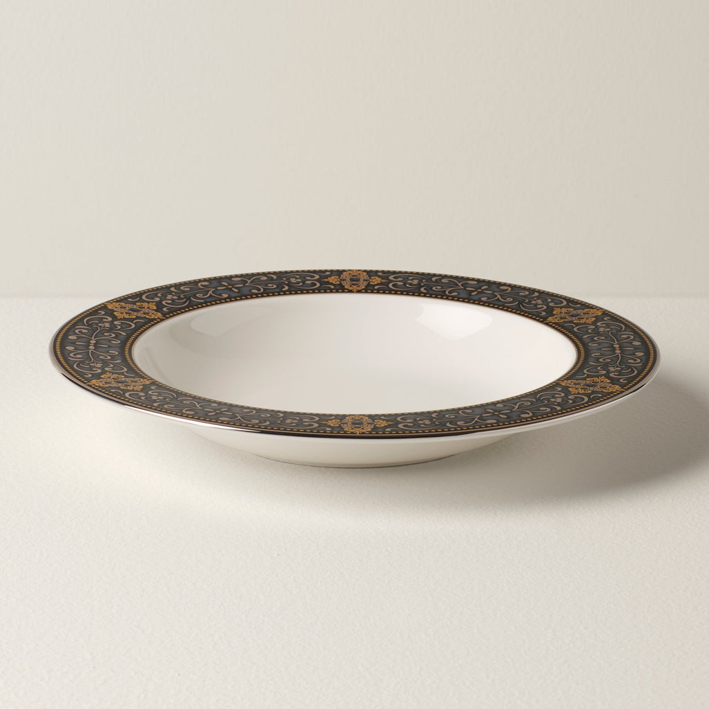 Lenox Vintage Jewel Rimmed Bowl, bone china