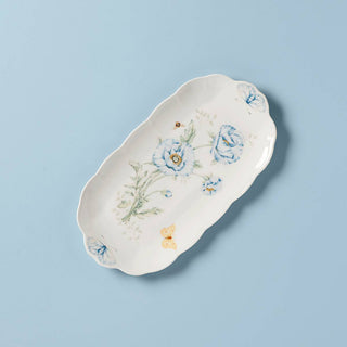 Lenox Butterfly Meadow Oblong Sandwich Tray, porcelain