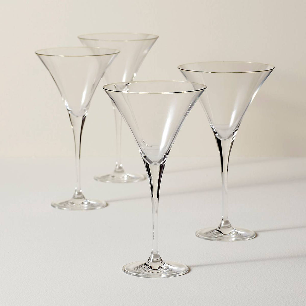 Lenox Tuscany Classics Martini Glasses, Set of 4, glass