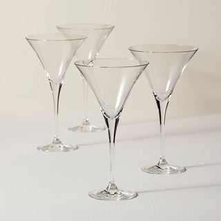 Lenox Tuscany Classics Martini Glasses, Set of 4, glass