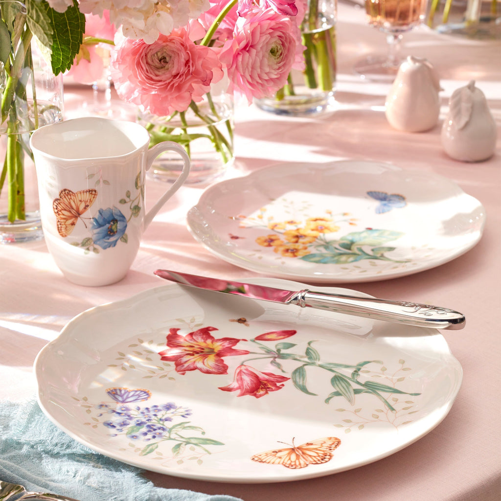 Lenox Butterfly Meadow Fritillary Dinner Plate, porcelain (view 2)