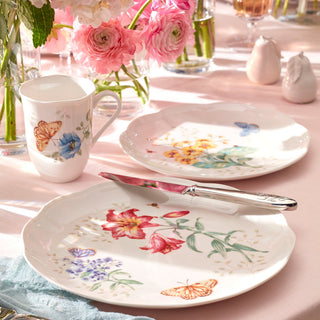Lenox Butterfly Meadow Fritillary Dinner Plate, porcelain (view 2)